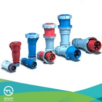 IP67 Industrial Plug & Socket Waterproofing Male Female Connector